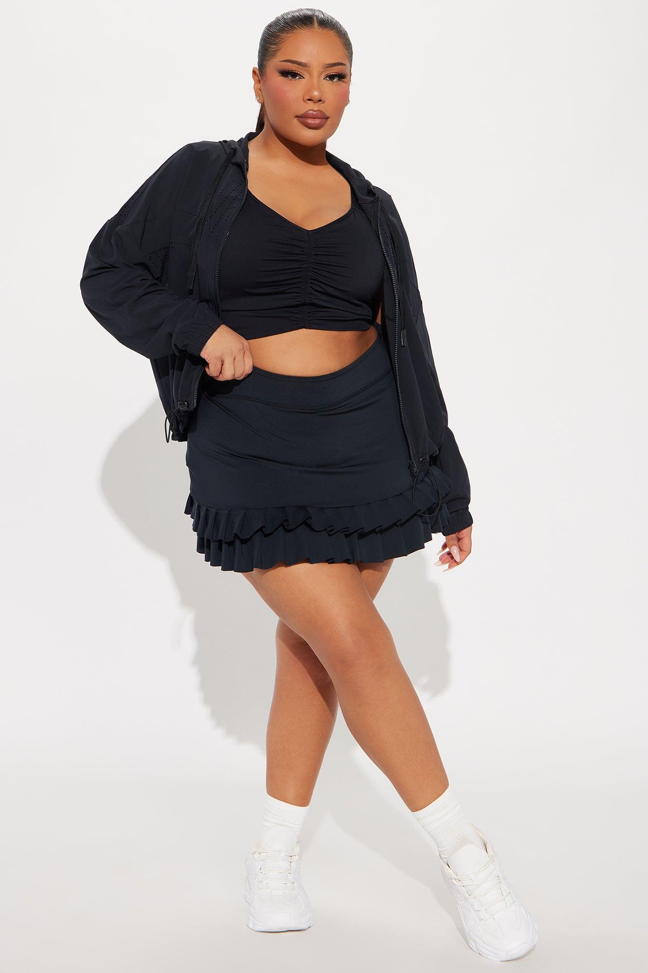 Racquet Club Elevate Active Skirt - Black Product Image