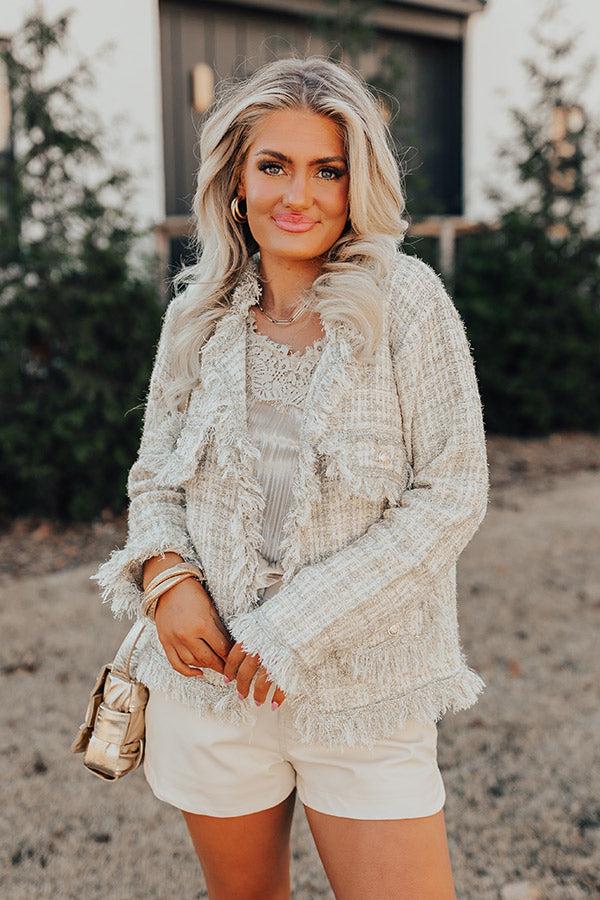 Prosecco Splash Tweed Jacket Product Image