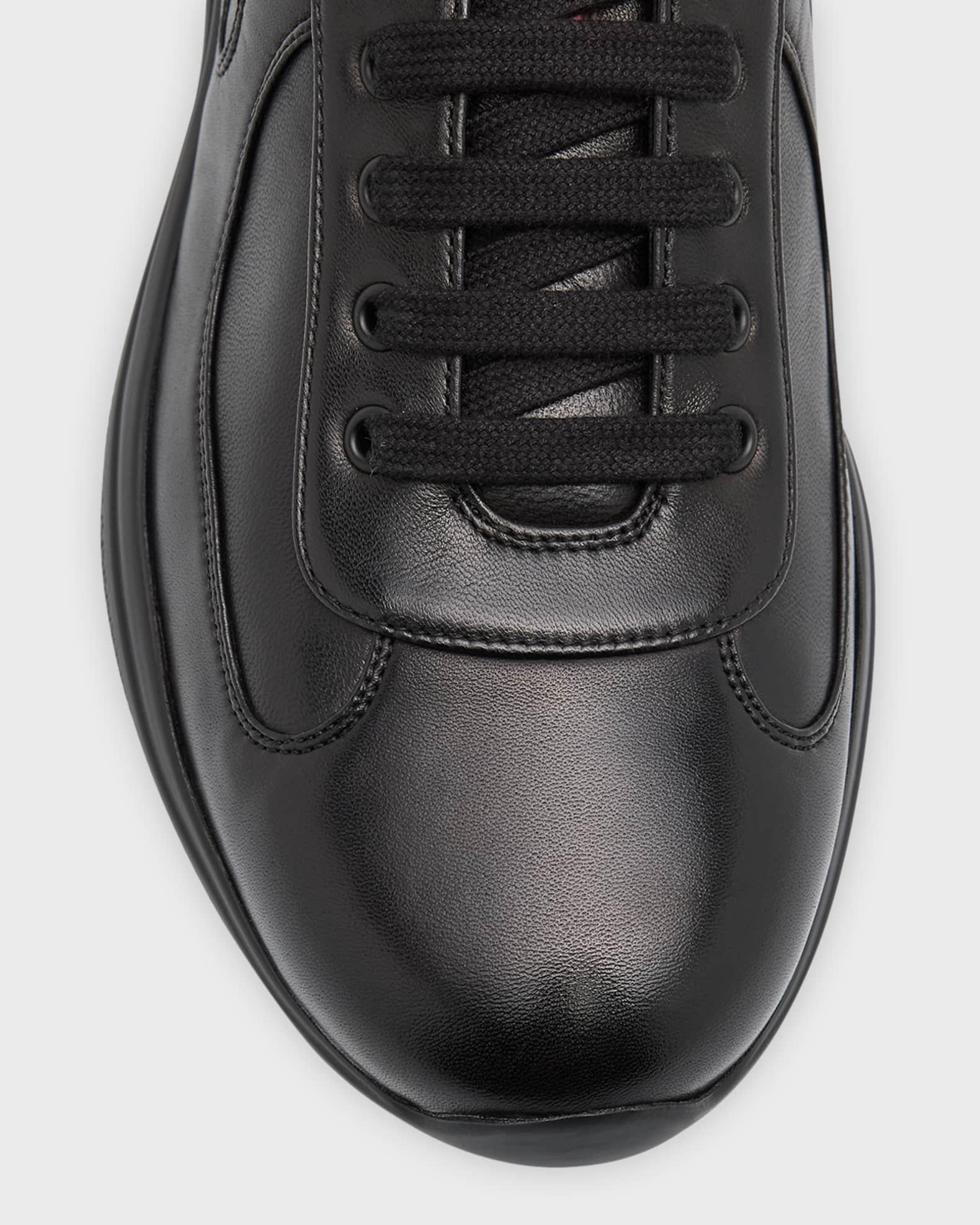 Men's Americas Cup Napa Leather Low-Top Sneakers Product Image