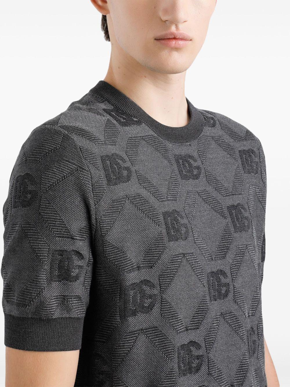 logo-jacquard T-shirt Product Image
