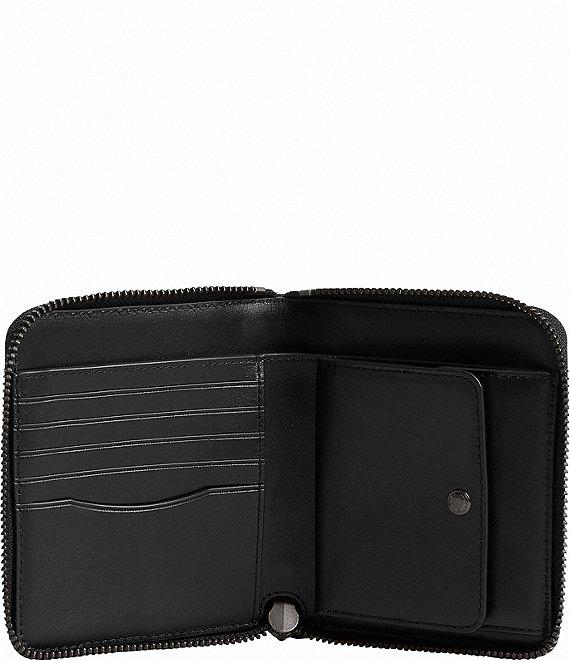 COACH Zip Around Signature Canvas Coin Wallet Product Image