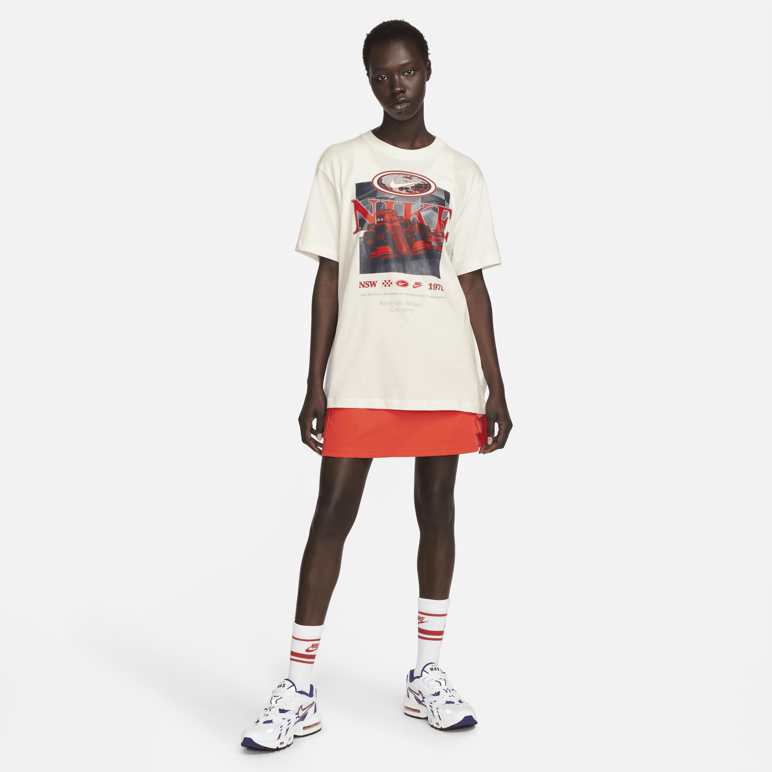 Womens Nike Sportswear Essential Americana T-Shirt | DV9658-133 Product Image