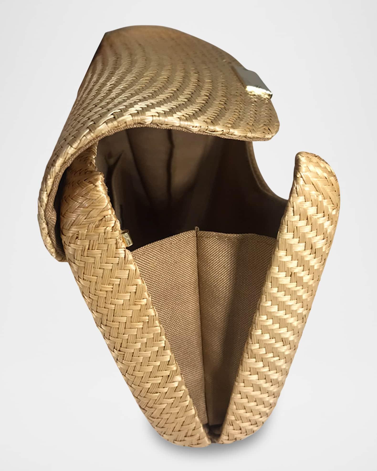 Sasha Bun Straw Clutch Bag Product Image