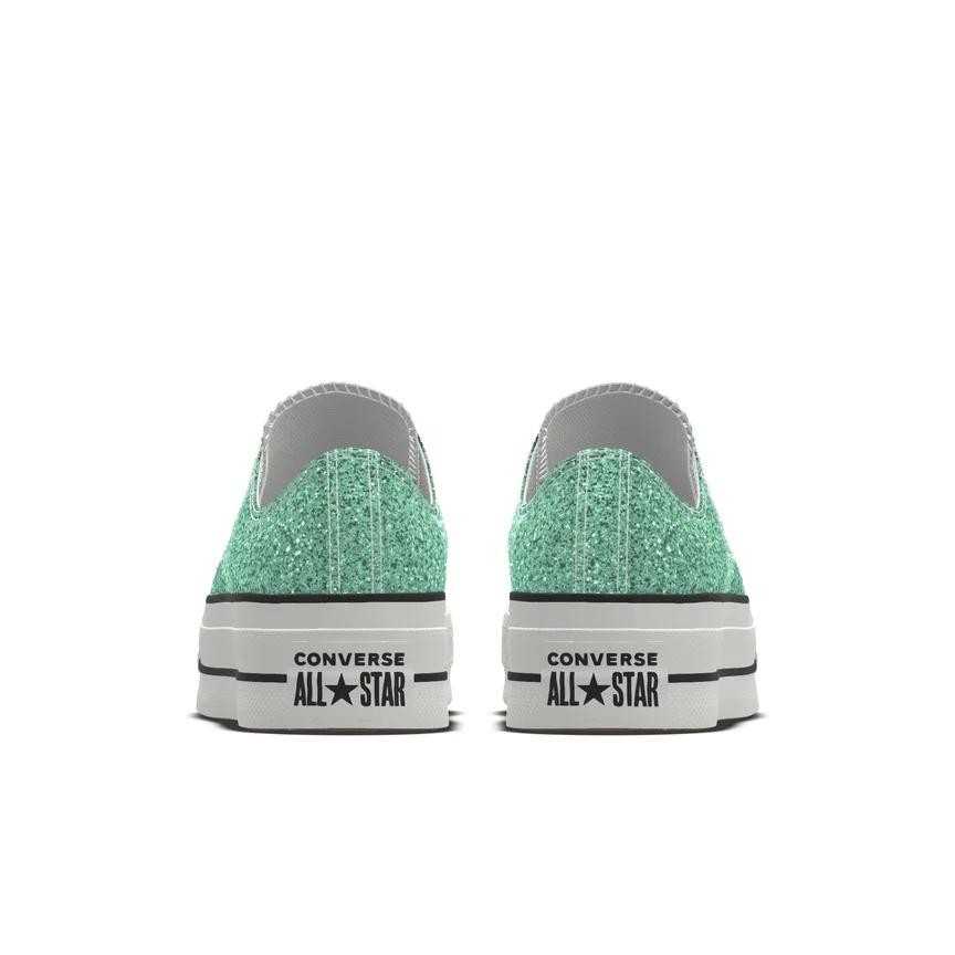 Custom Chuck Taylor All Star Lift Platform Glitter By You Product Image