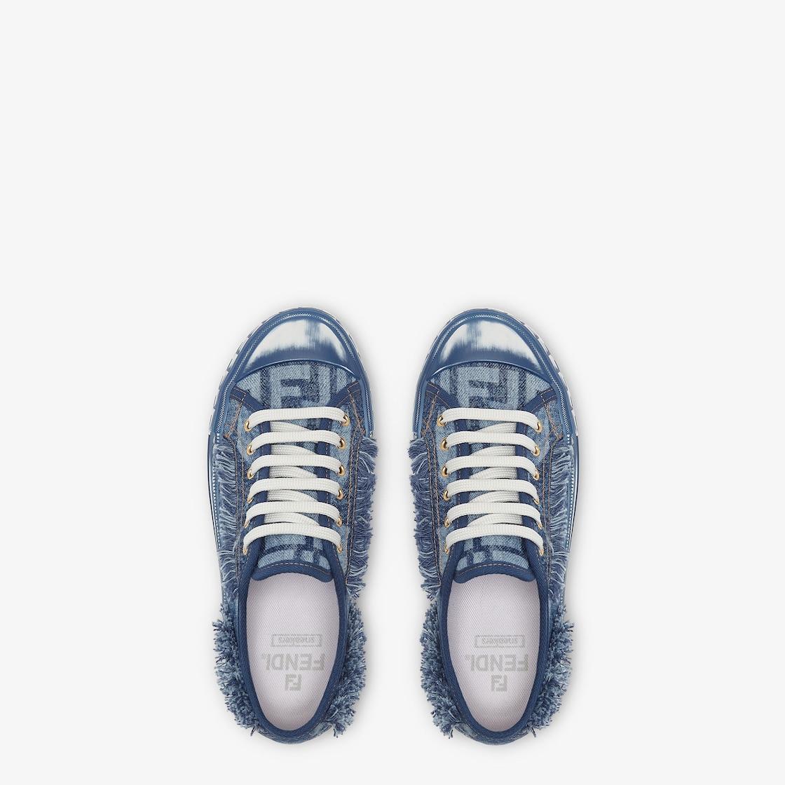 DominoBlue denim low-tops Product Image