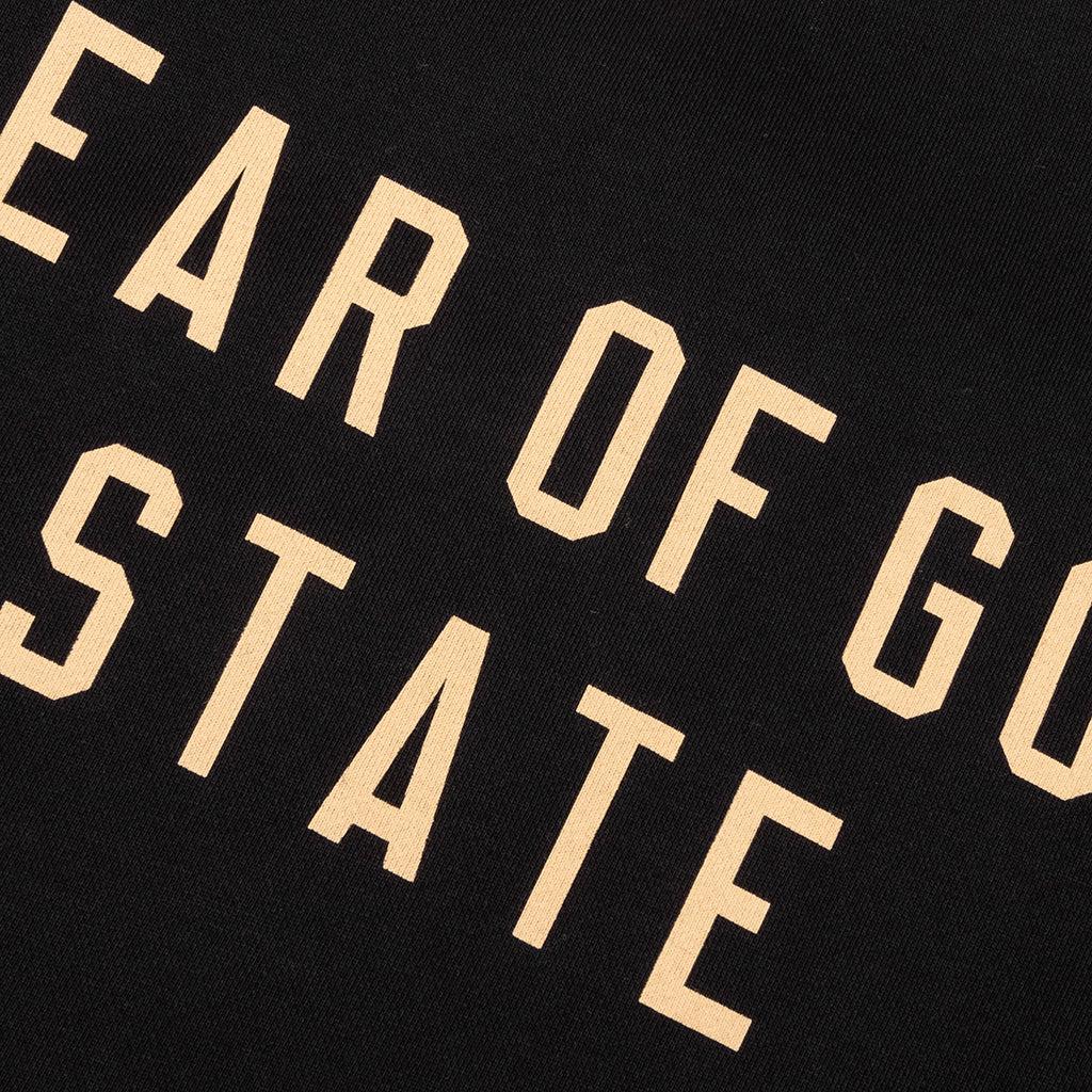 Fleece Crewneck - Black Male Product Image