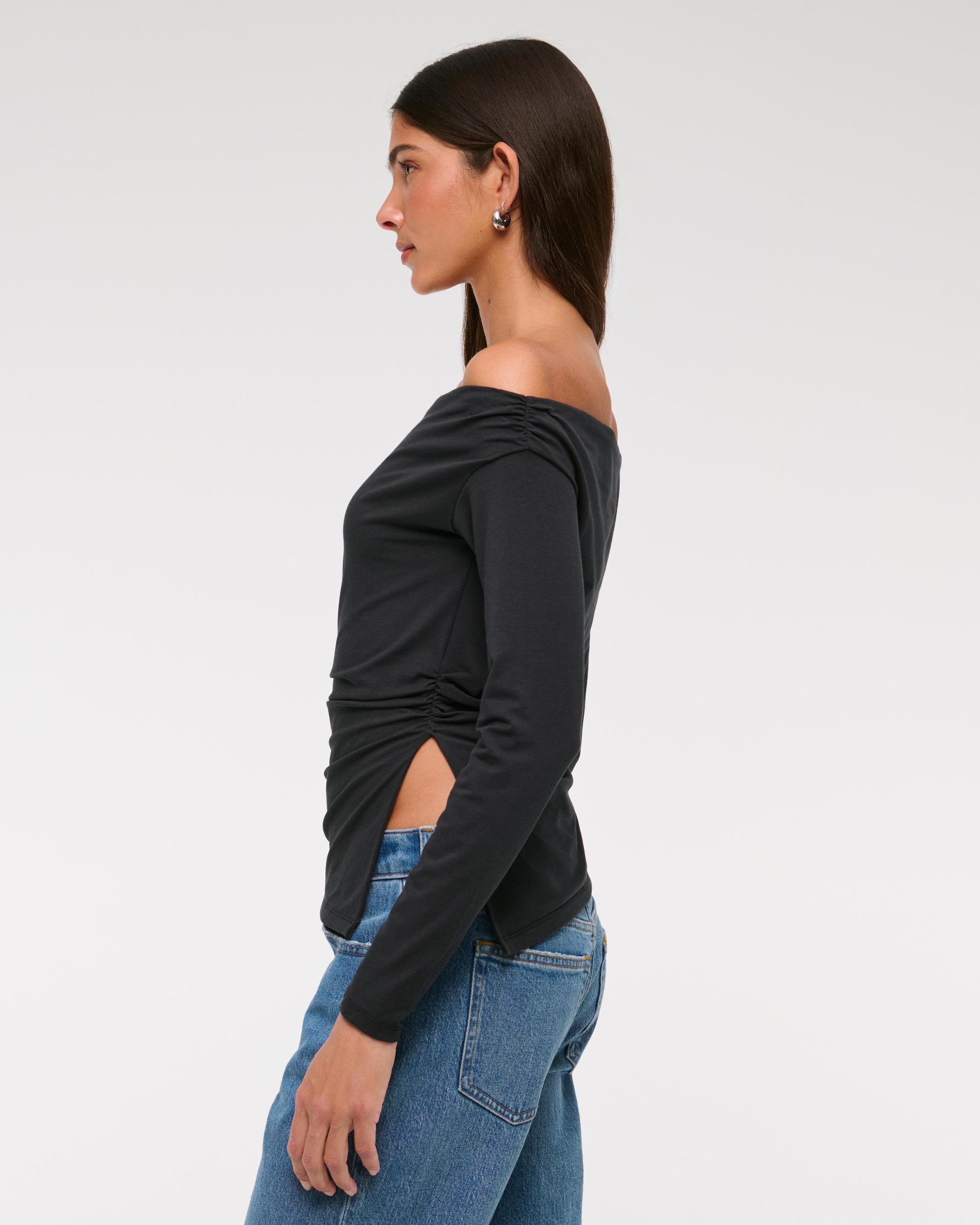Off-The-Shoulder Draped Top Product Image