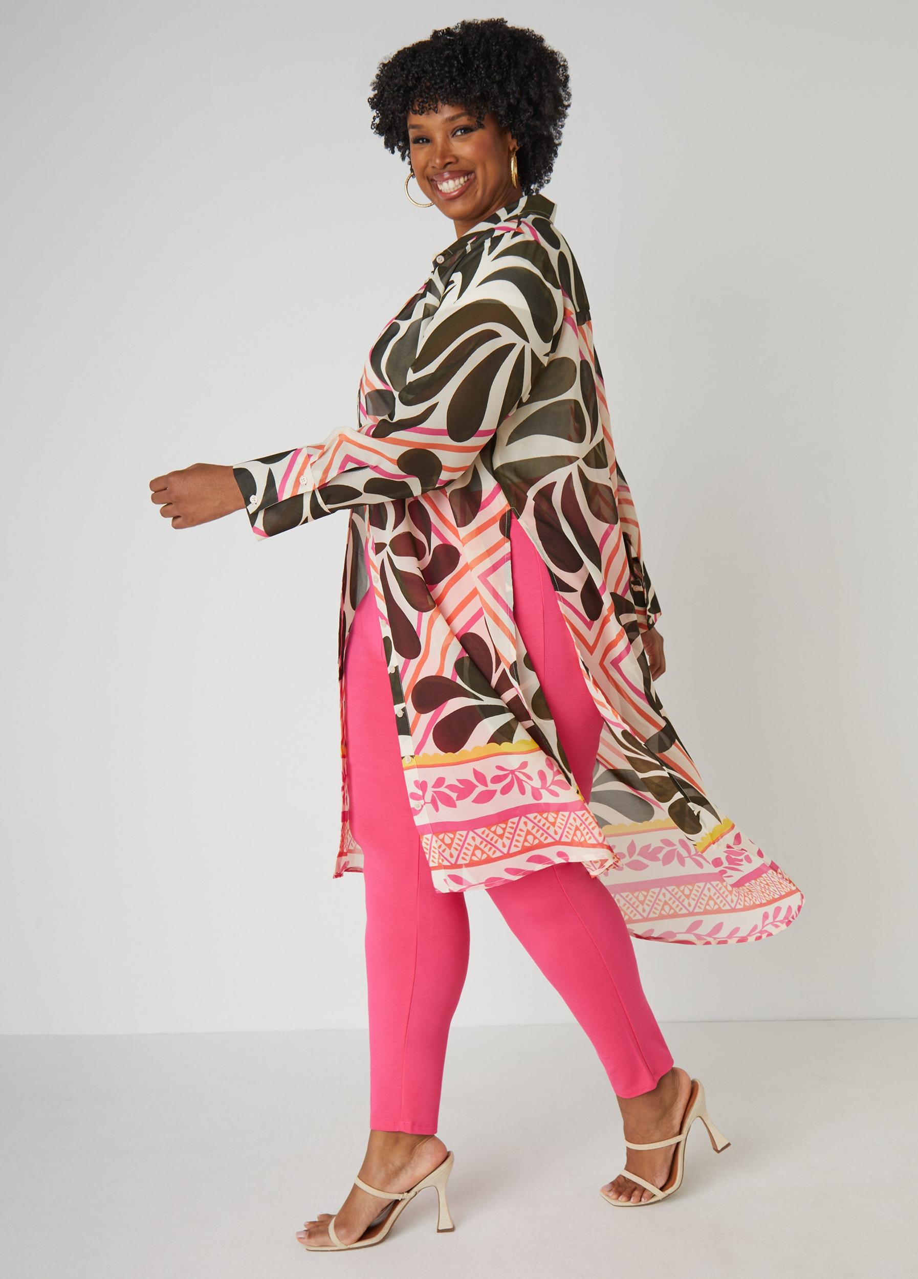 Abstract Duster Shirt Product Image