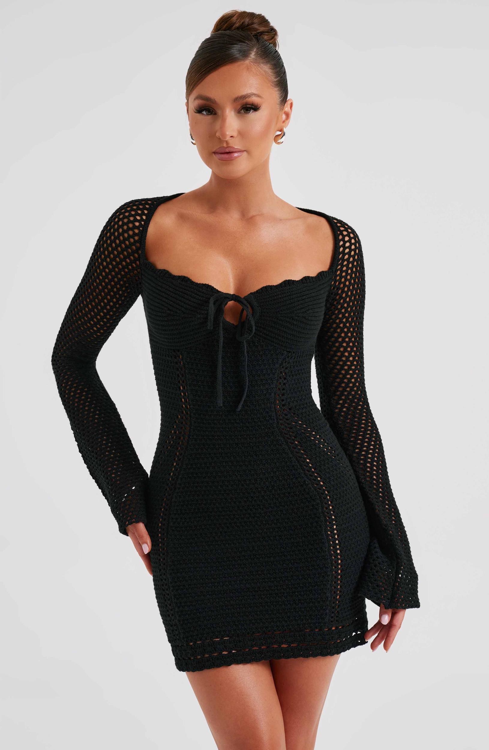 Dezi Mini Dress - Black Product Image