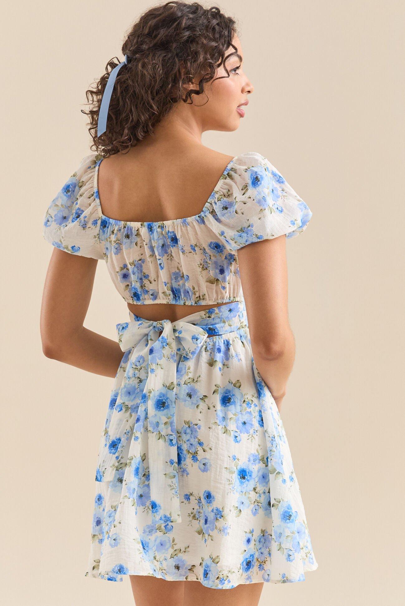 Jessy Floral Babydoll Dress Product Image