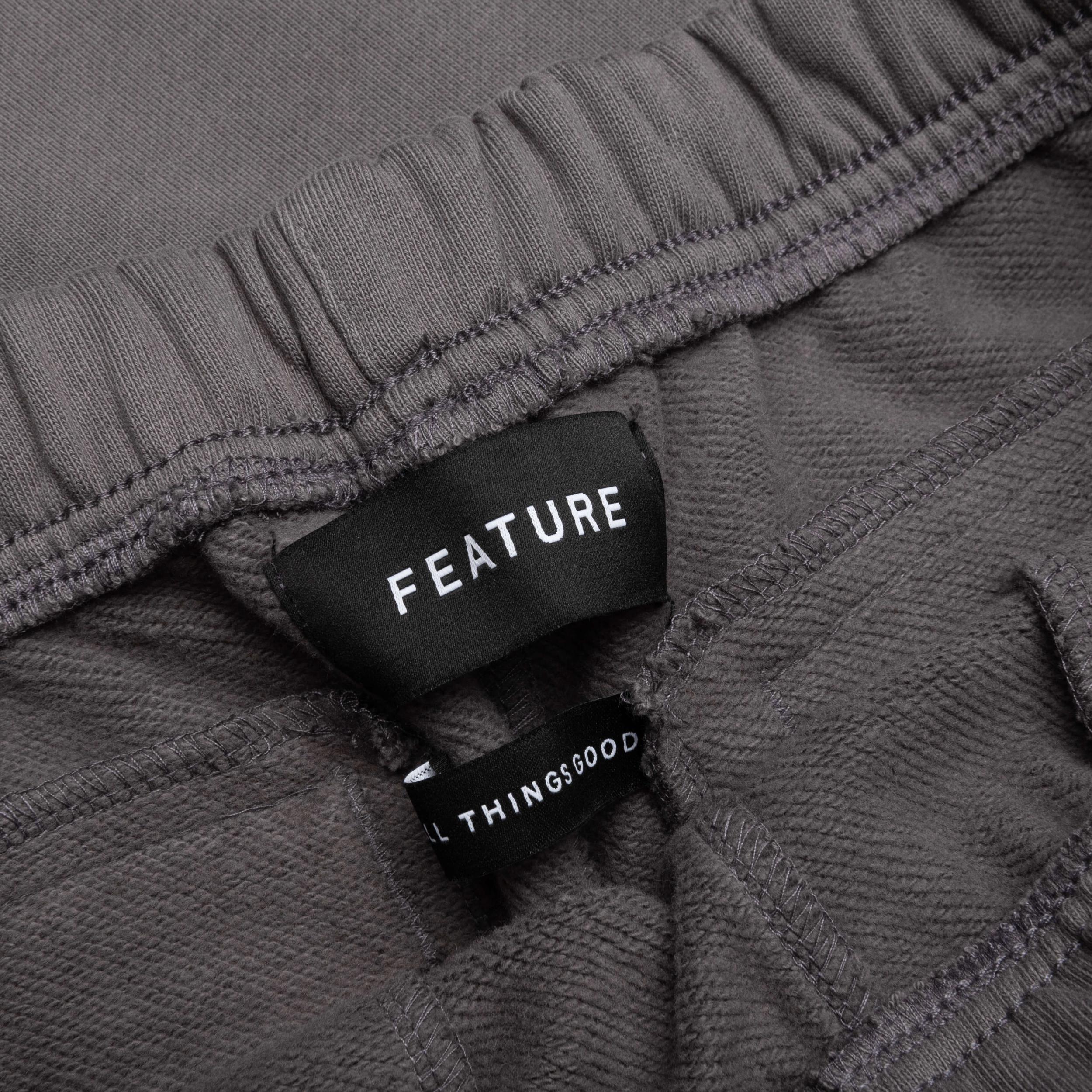 Gabardine Belted Trousers - Black Male Product Image