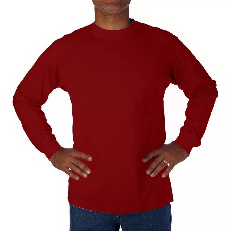 Men's Smith's Workwear Extended-Tail Pocket Tee,  Product Image