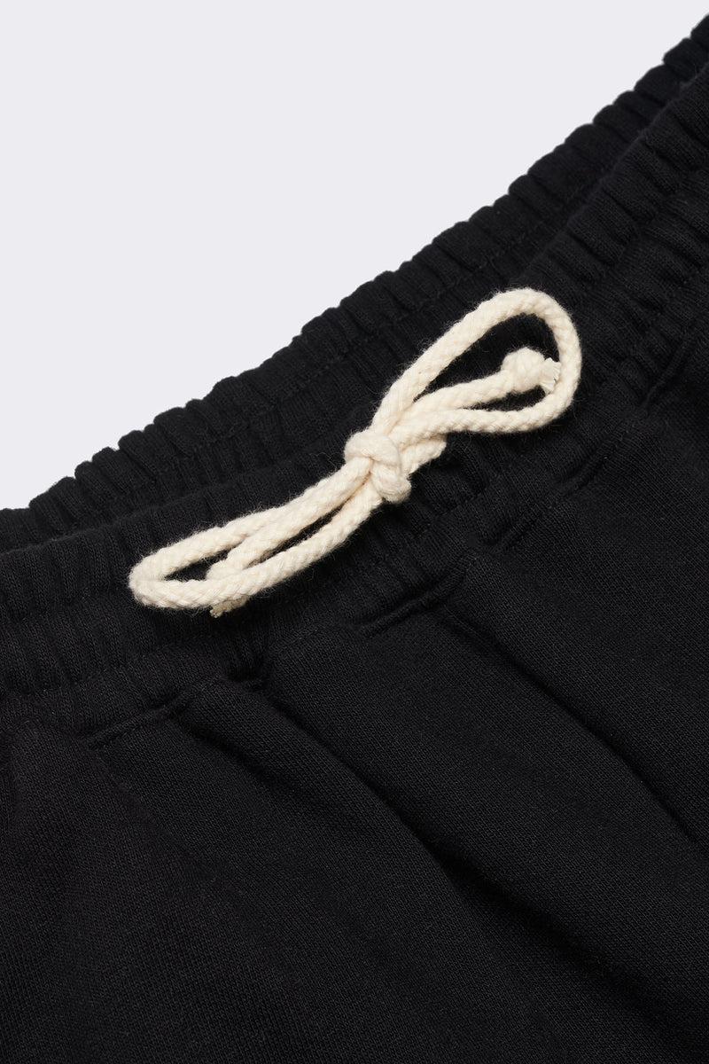 Men's Organic Heavyweight Fleece Sweatpants in Black Product Image