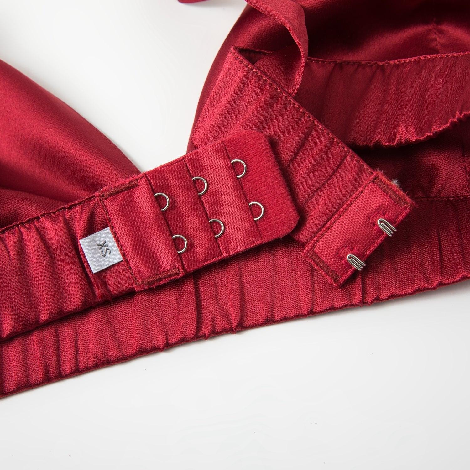 Pearl White | Handmade Pure Silk Bralettes | No Padding No Wire | 19 Momme Silk Charmeuse Product Image