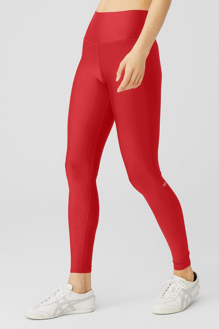 High-Waist Airlift Legging - Classic Red Product Image