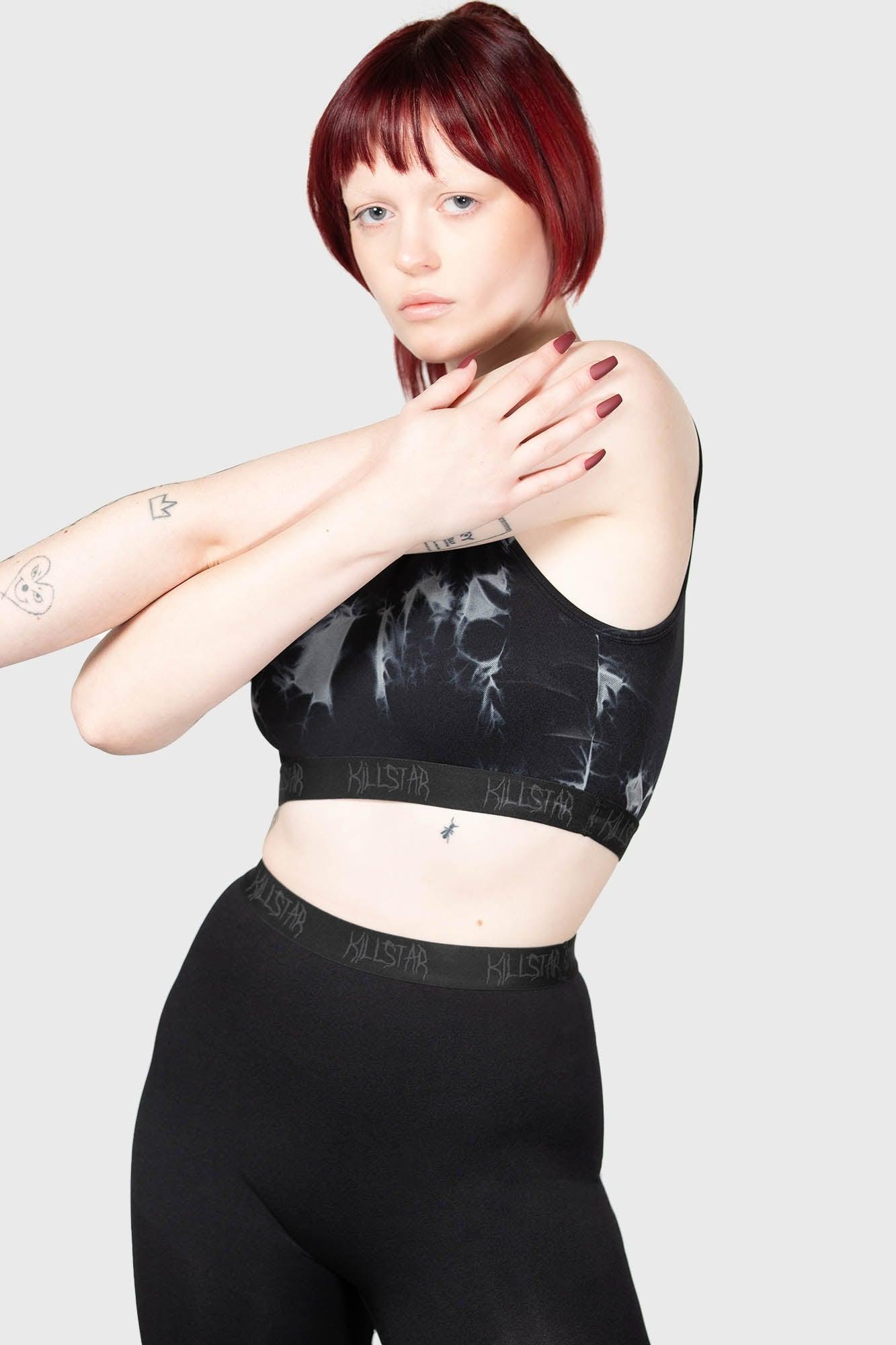 Vampyre Lunge Panelled Leggings - Resurrect Female Product Image