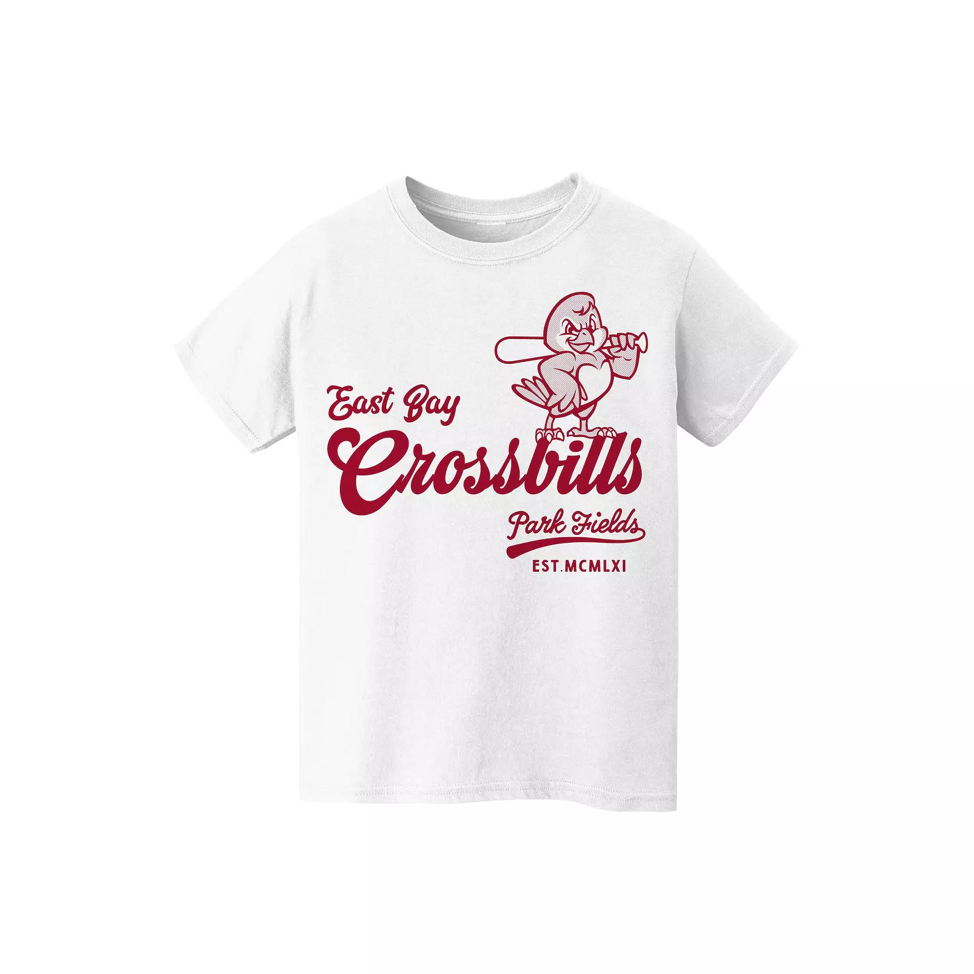 Kid's 8-20 Crossbills Graphic Tee, Boy's, Size: Large, White Product Image