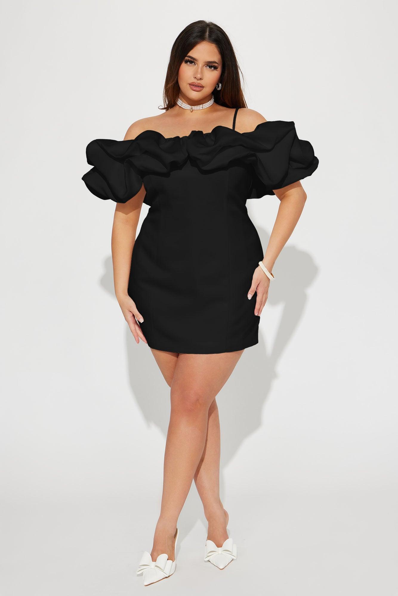 Lola Mini Dress - Navy Female Product Image