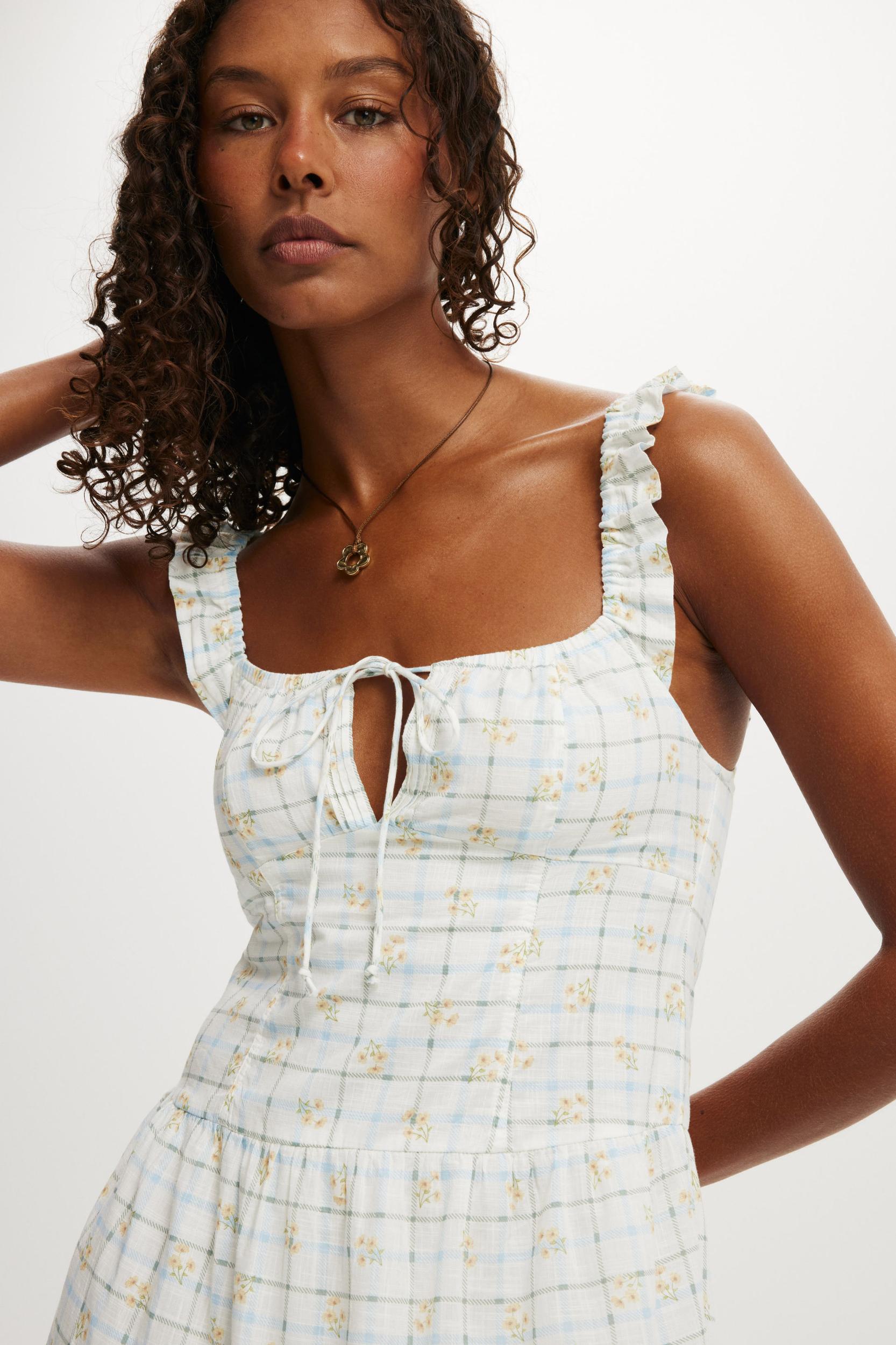 Skye Corset Detail Maxi Dress Product Image