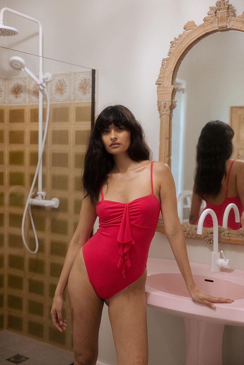 Ruffle Swimsuit Product Image