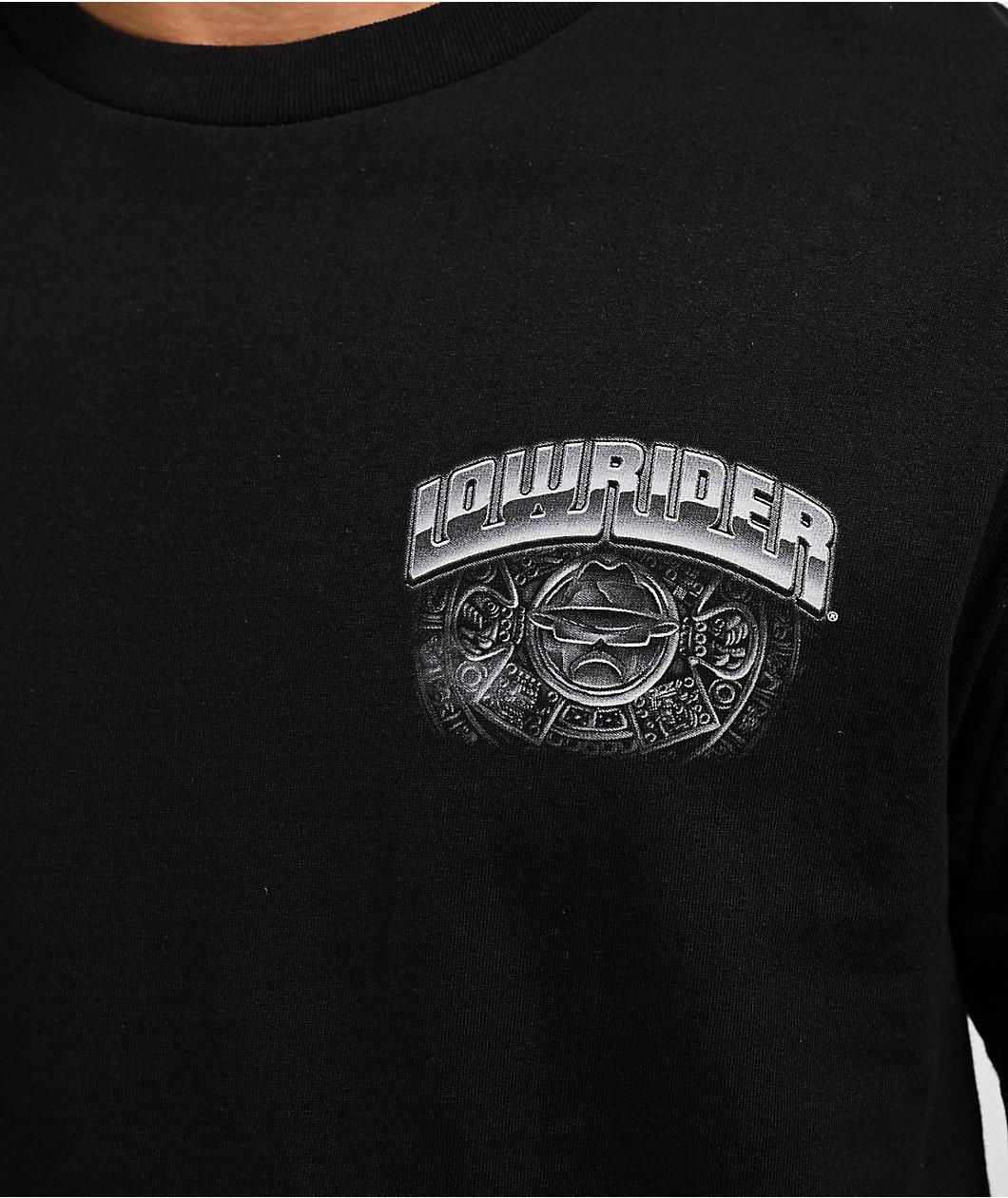 Lowrider Golo Calendar Black T-Shirt Product Image