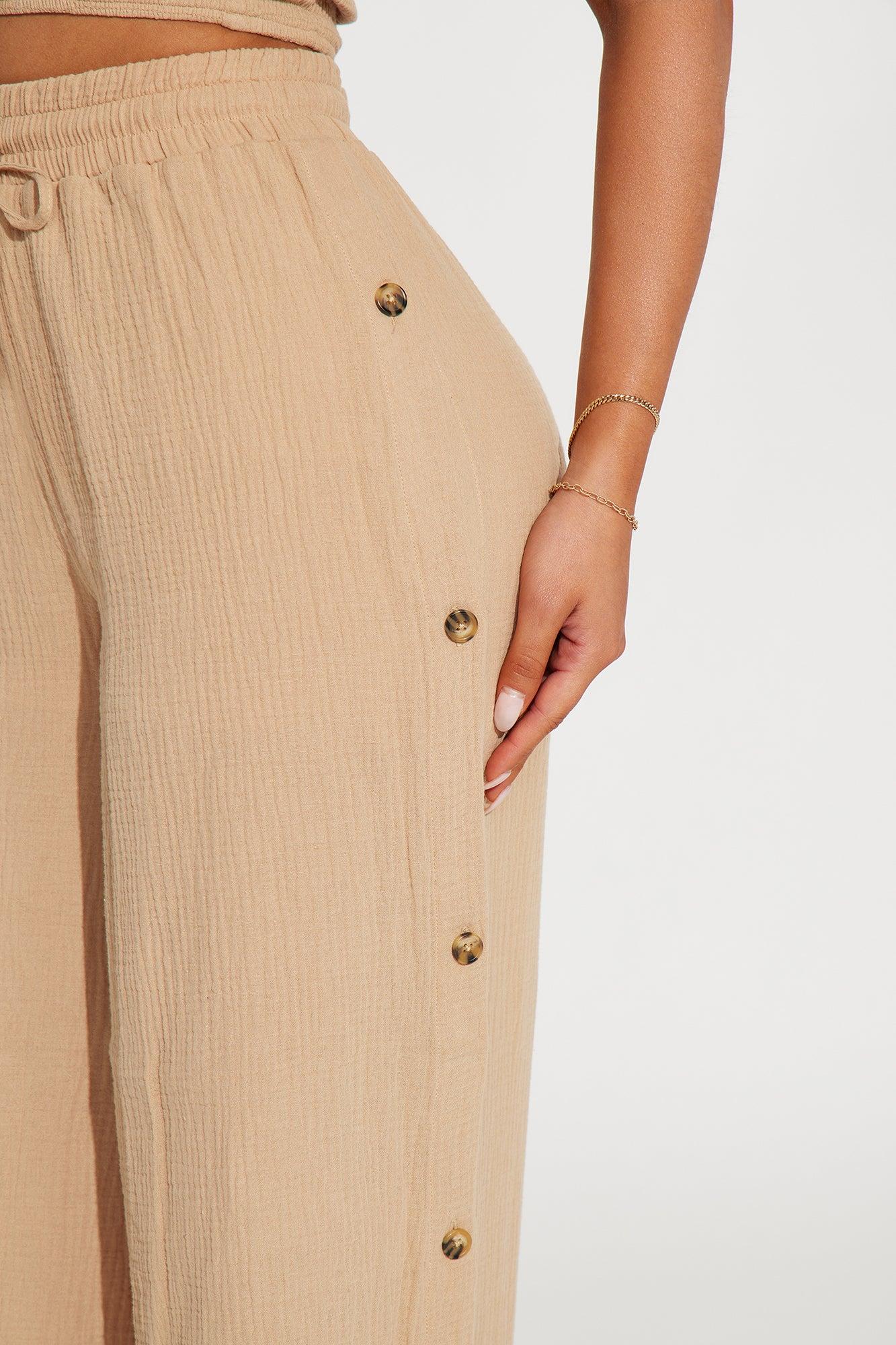 Main Character Pant Set - Taupe Product Image