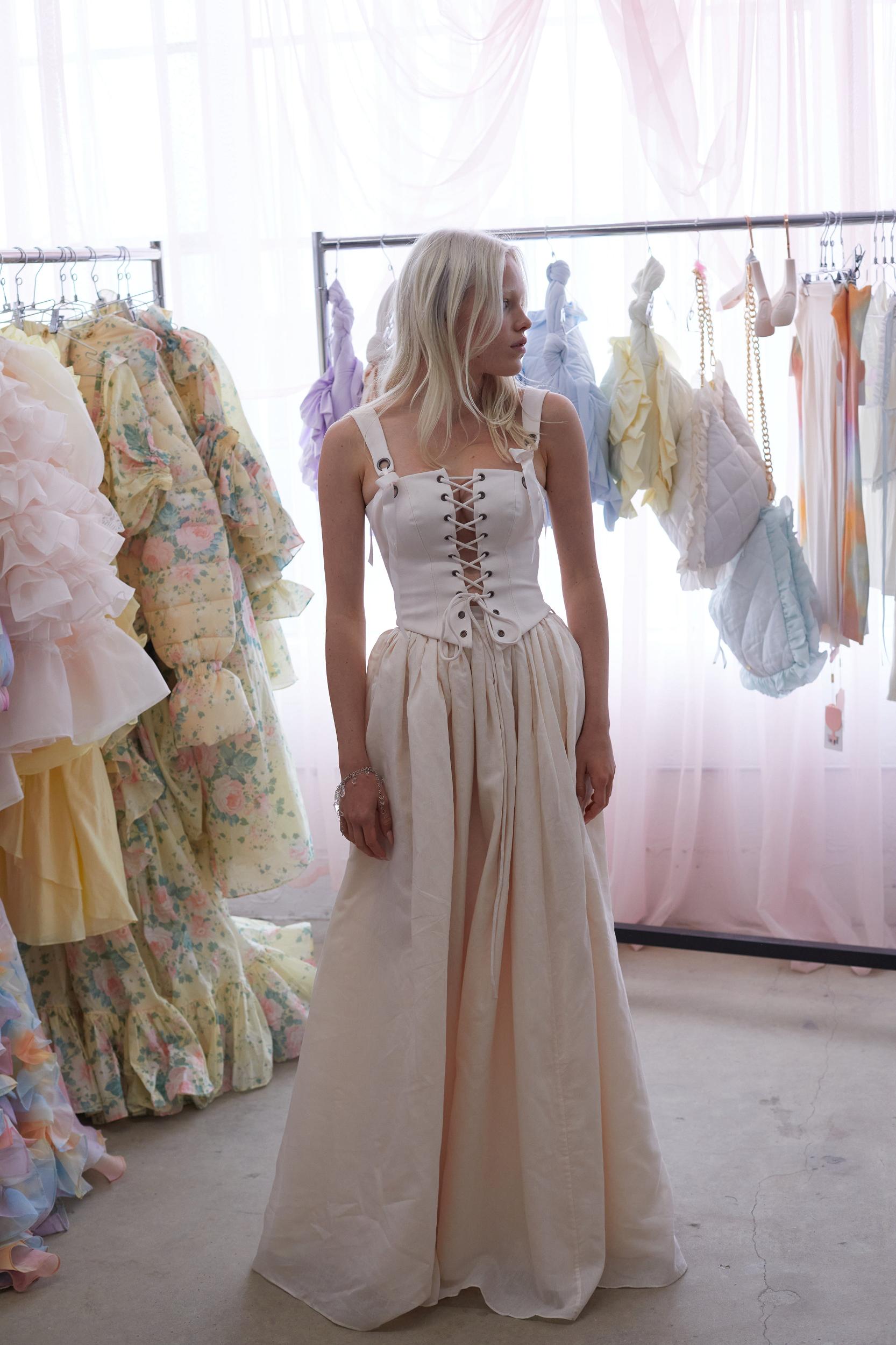 The Strawberry Milk Ballroom Skirt Product Image