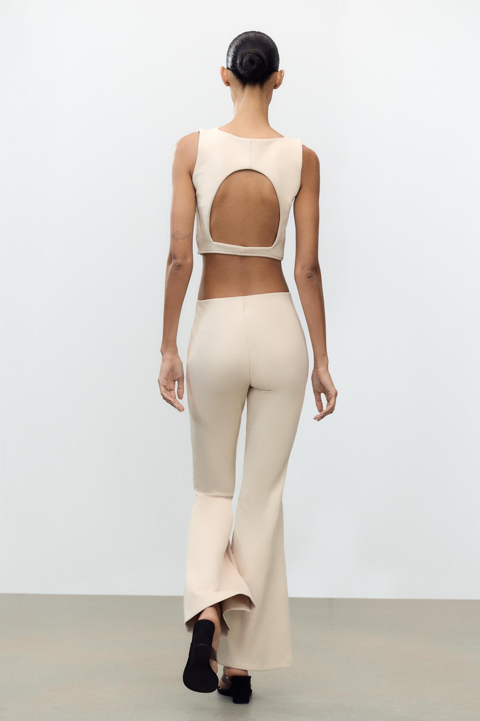 INTERLOCK FLARE PANTS Product Image