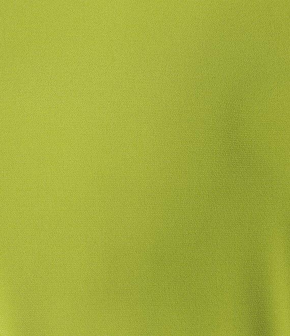 Eva Varro Solid Knit Jersey Crew Neck Sleeveless Top Product Image