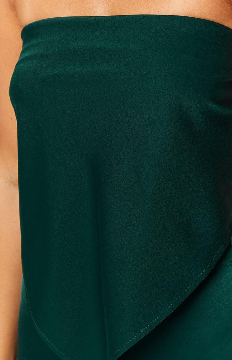 Mykonos Teal Scarf Top Product Image