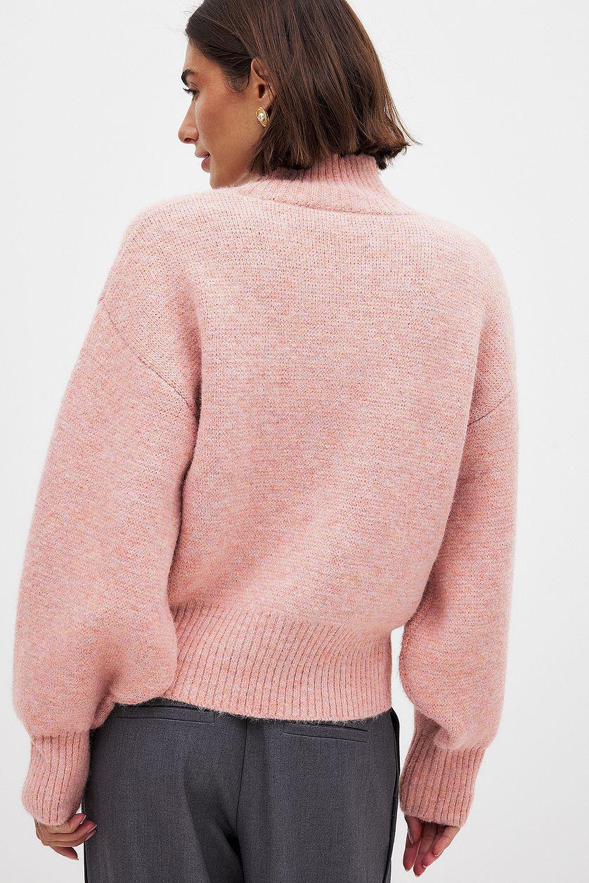 Knitted Turtle Neck Sweater Product Image