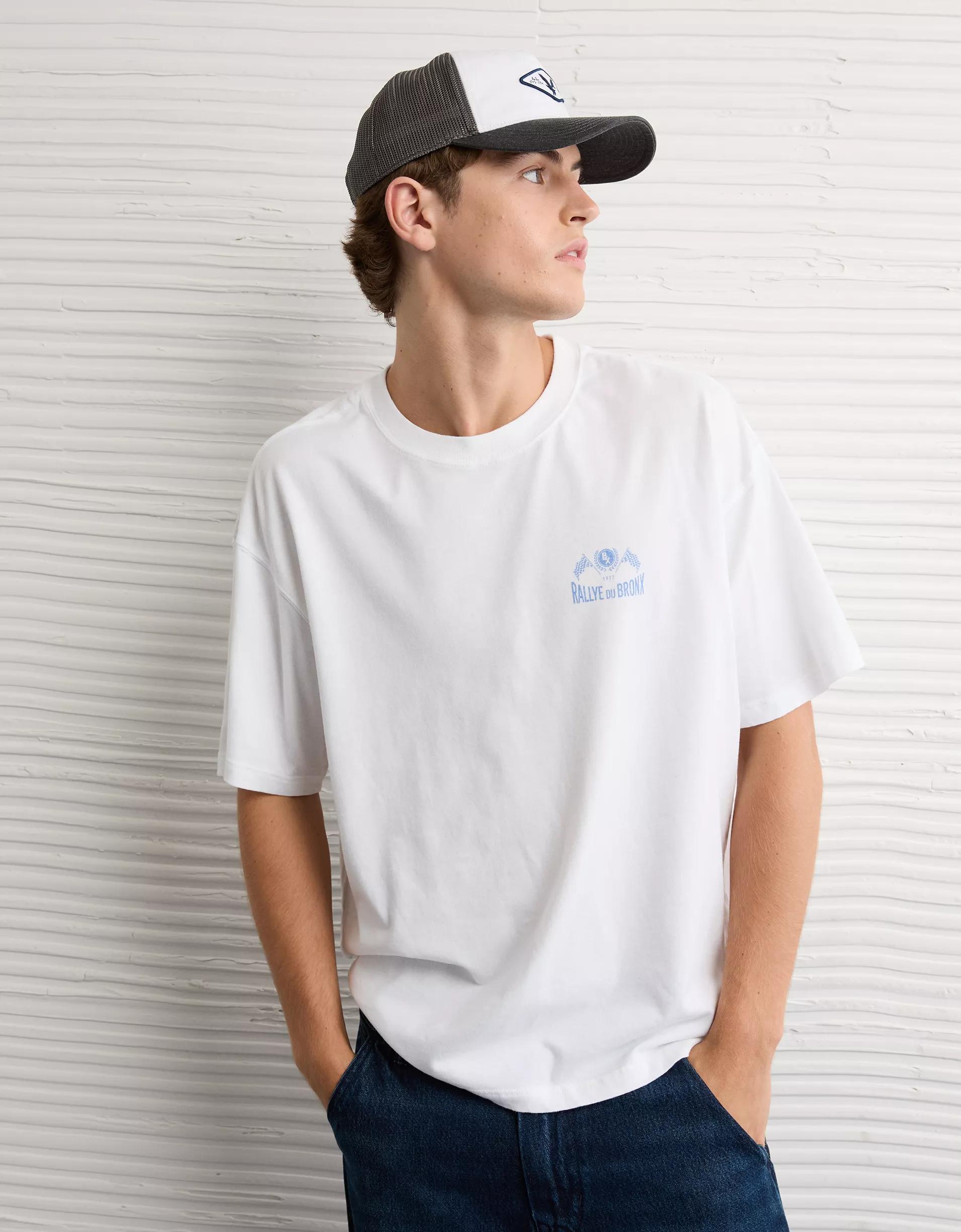 AE Boxy Destination Graphic T-Shirt Product Image