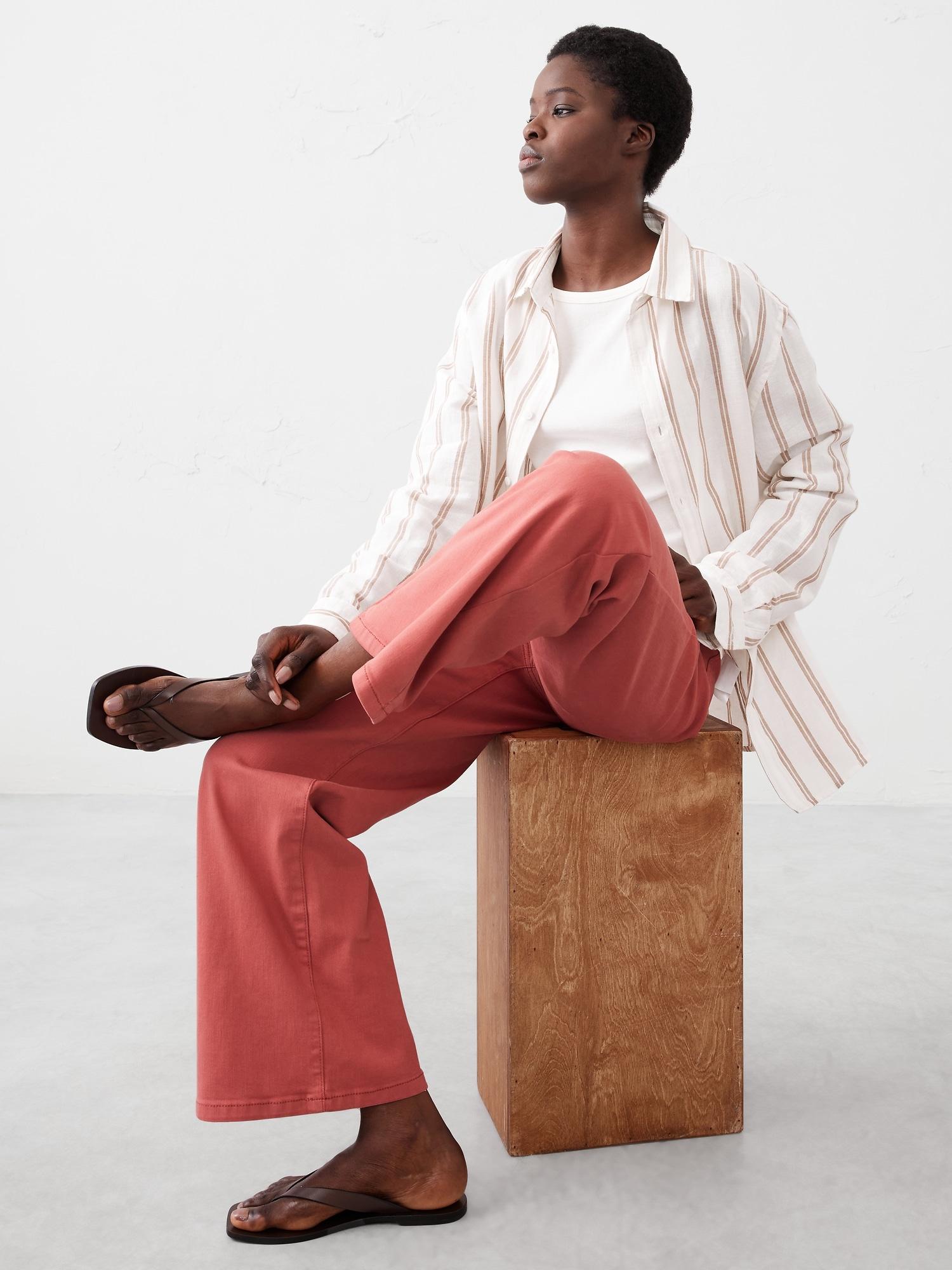 Wide-Leg High-Rise Jean Product Image