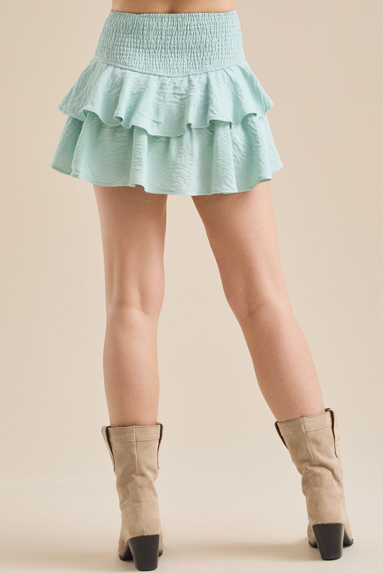 Lyla Ruffle Mini Skort Product Image
