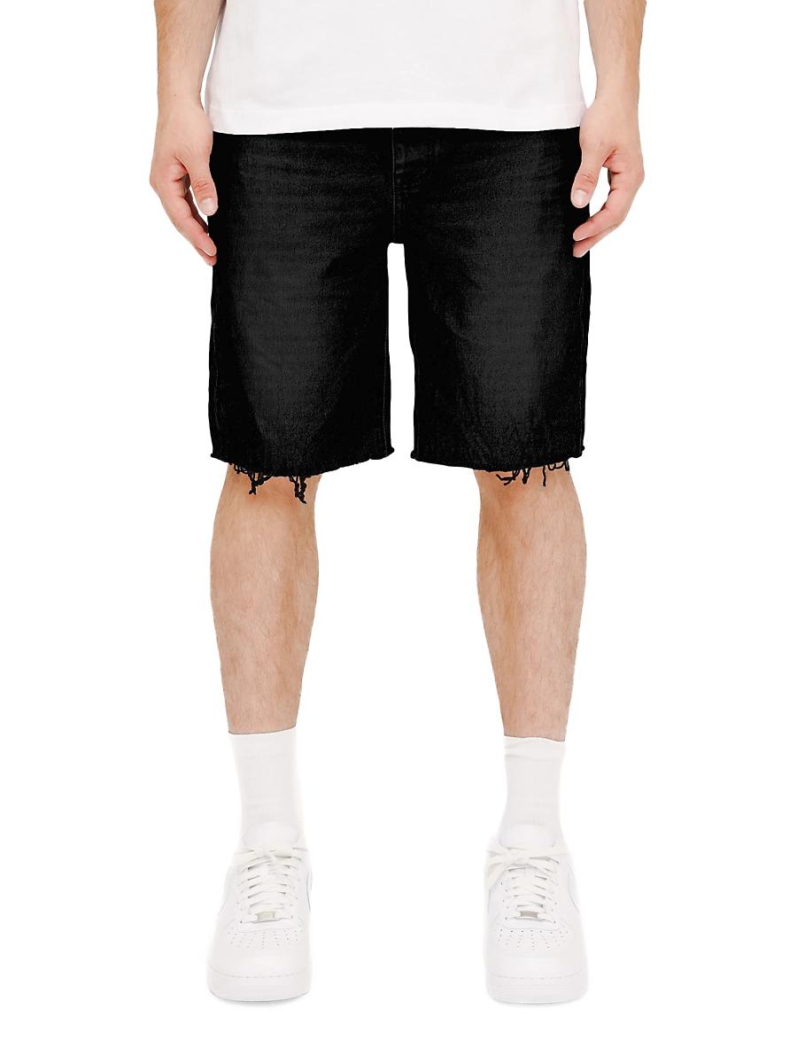 Mens Midnight Denim Shorts Product Image