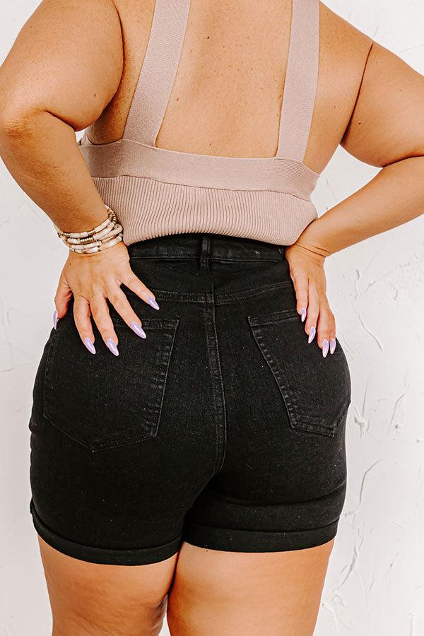 Risen The Lilliana High Waist Shorts Curves Product Image
