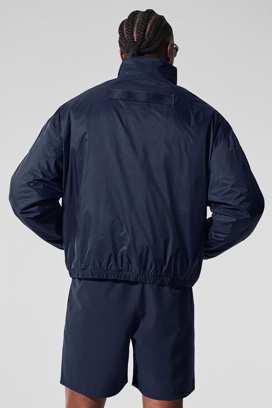 Latitude Light Weight 1/2 Zip Pullover Jacket - Navy Product Image