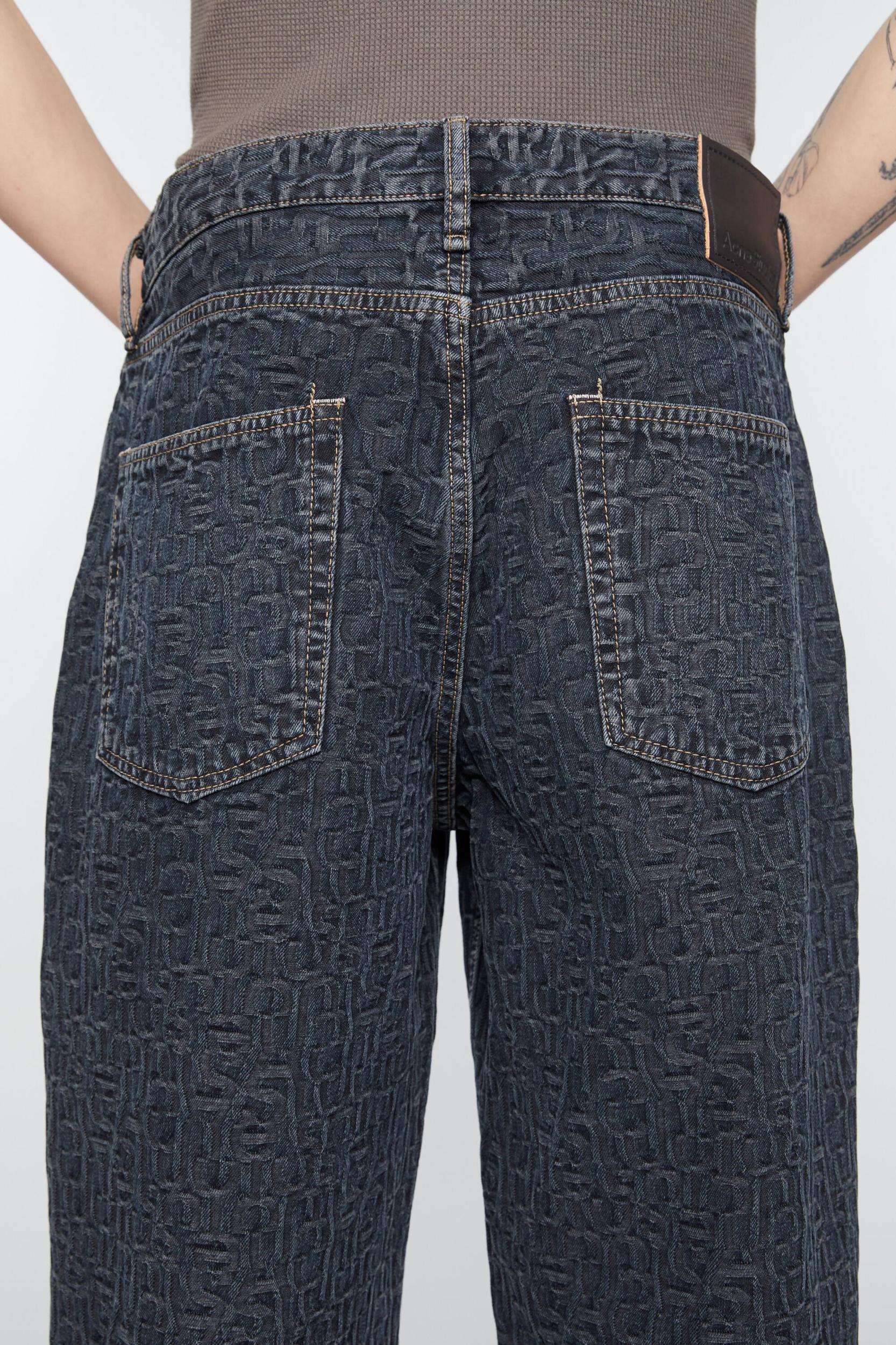 Loose fit jeans - 1981M Monogram Product Image