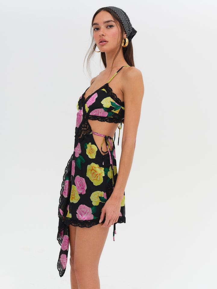 Madison Mini Dress — Black Product Image