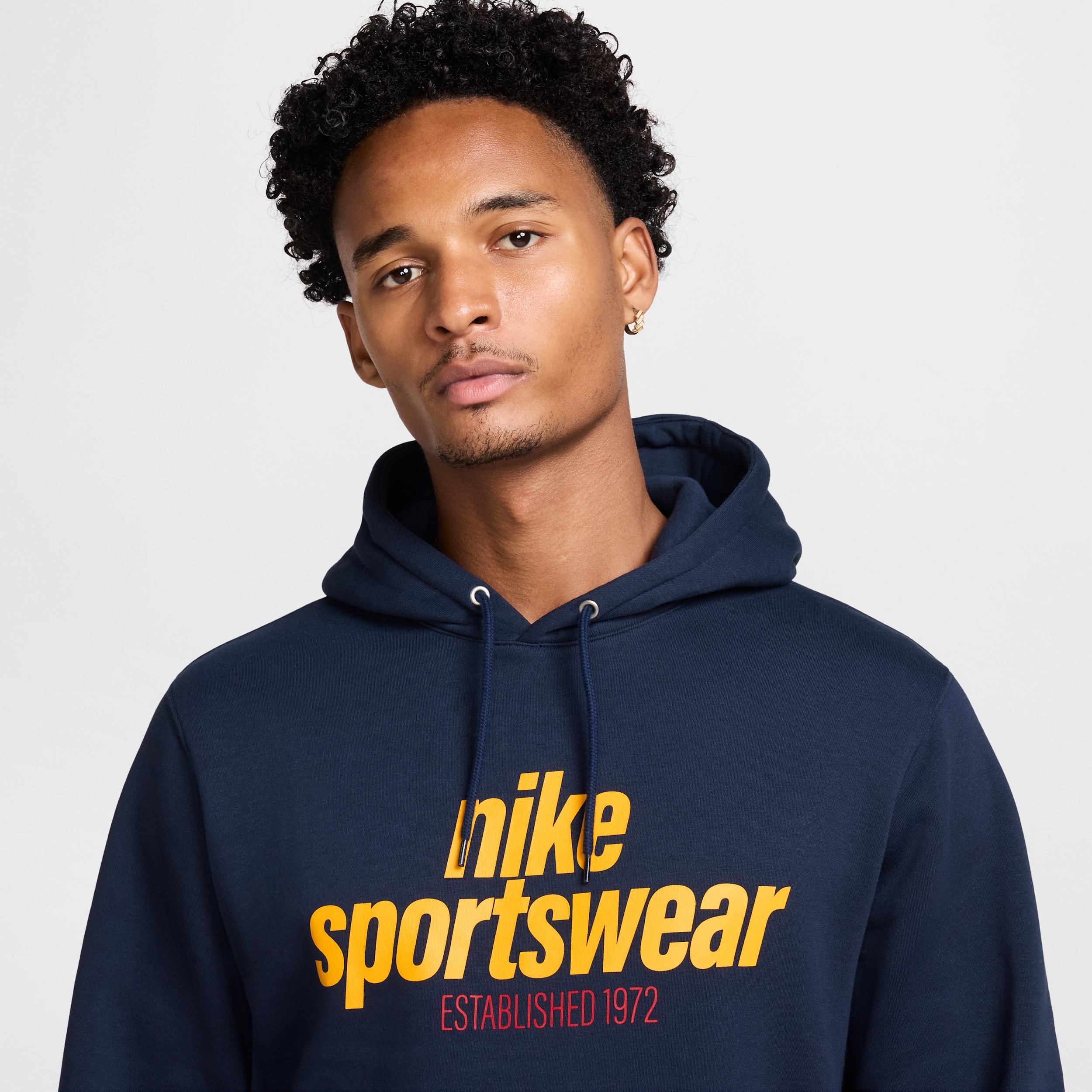 Nike Mens Club Fleece Pullover Hoodie | HJ2159-451 Product Image