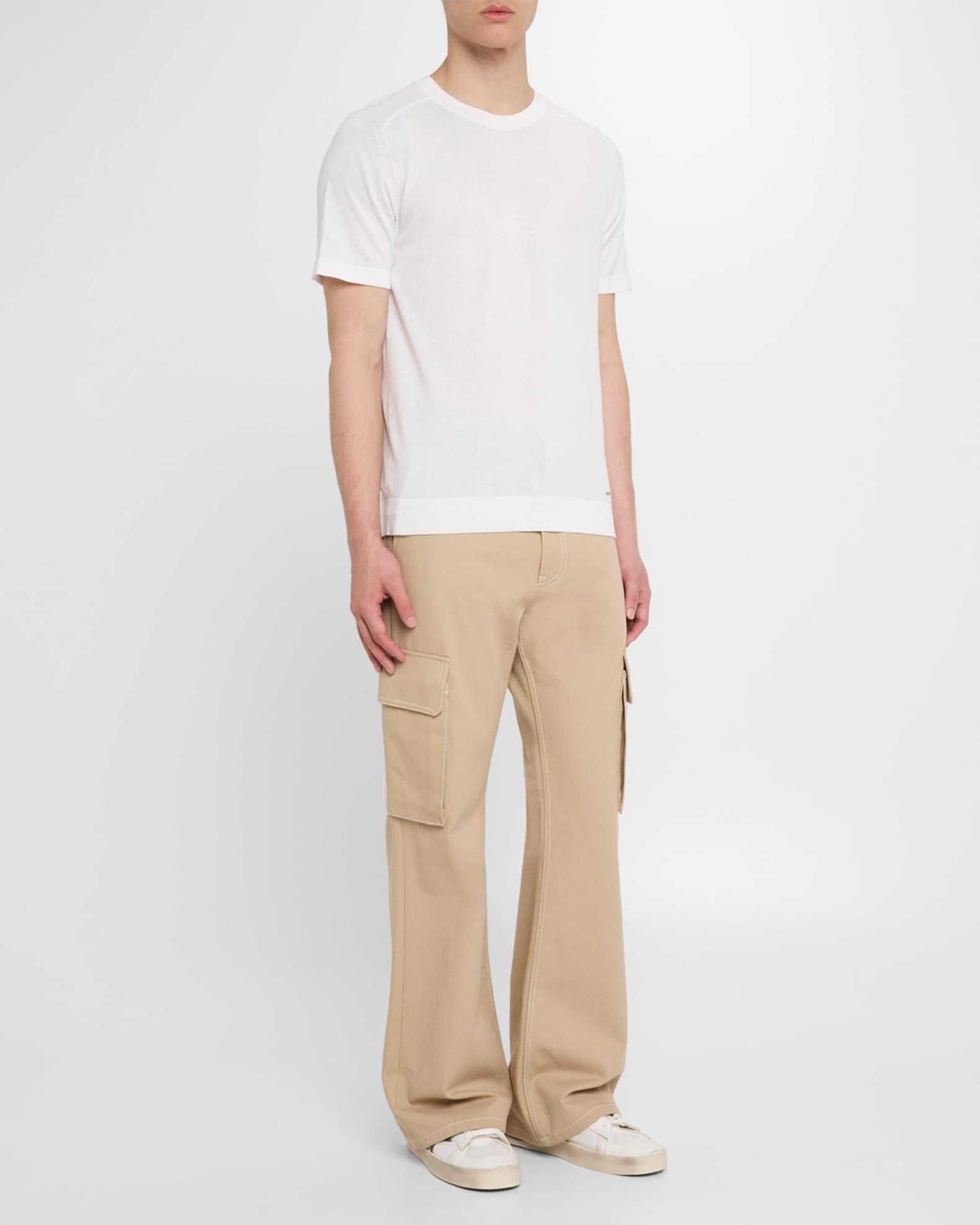 Men's Stardan Mesh and Leather Low-Top Sneakers Product Image