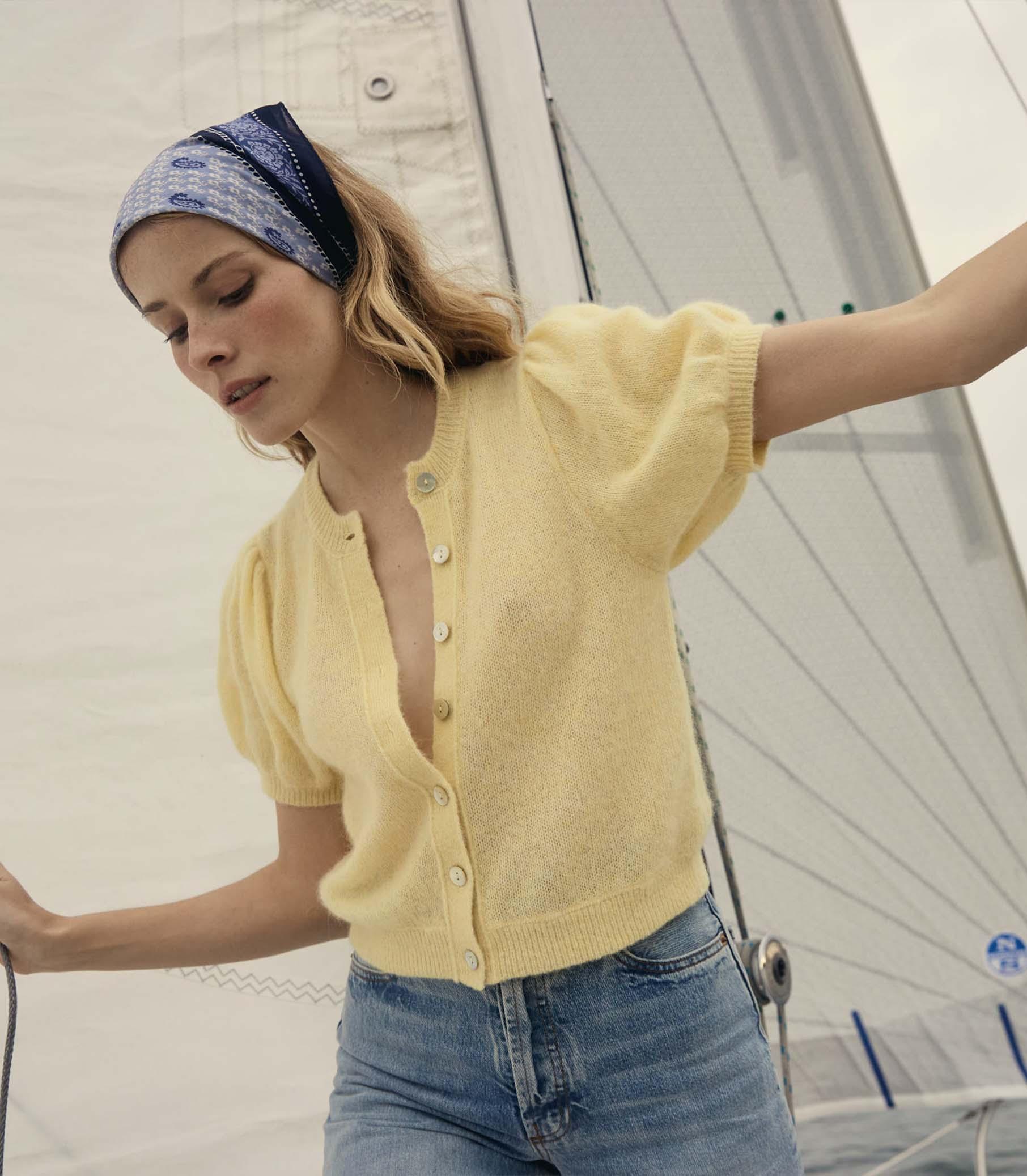 ANISA CARDIGAN -- DANDELION Product Image