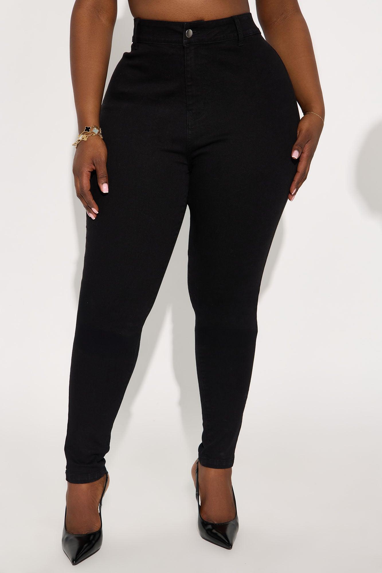 Tall Enough Said High Stretch Skinny Jean - Black Female Product Image