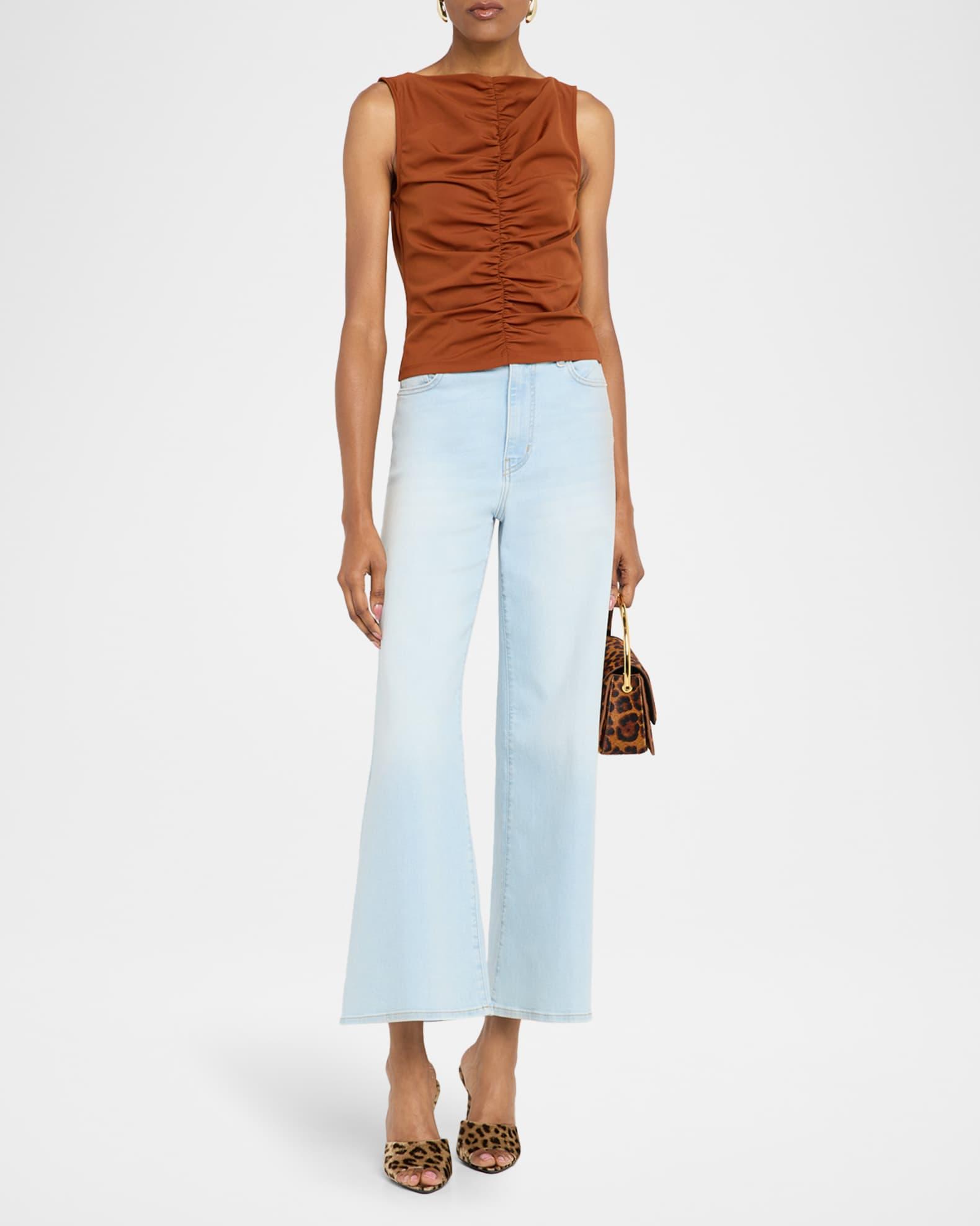 The Ruched Sleeveless Top Product Image