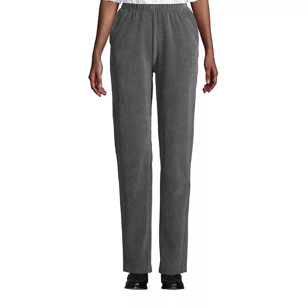 Women's Lands' End Sport High Rise Corduroy Pull-On Pants,  Product Image