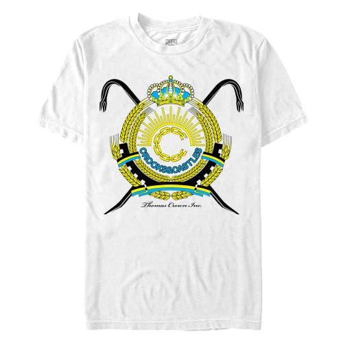 Men's Crooks & Castles Thomas Crown Inc. Coat of Arms  Graphic T-Shirt Product Image