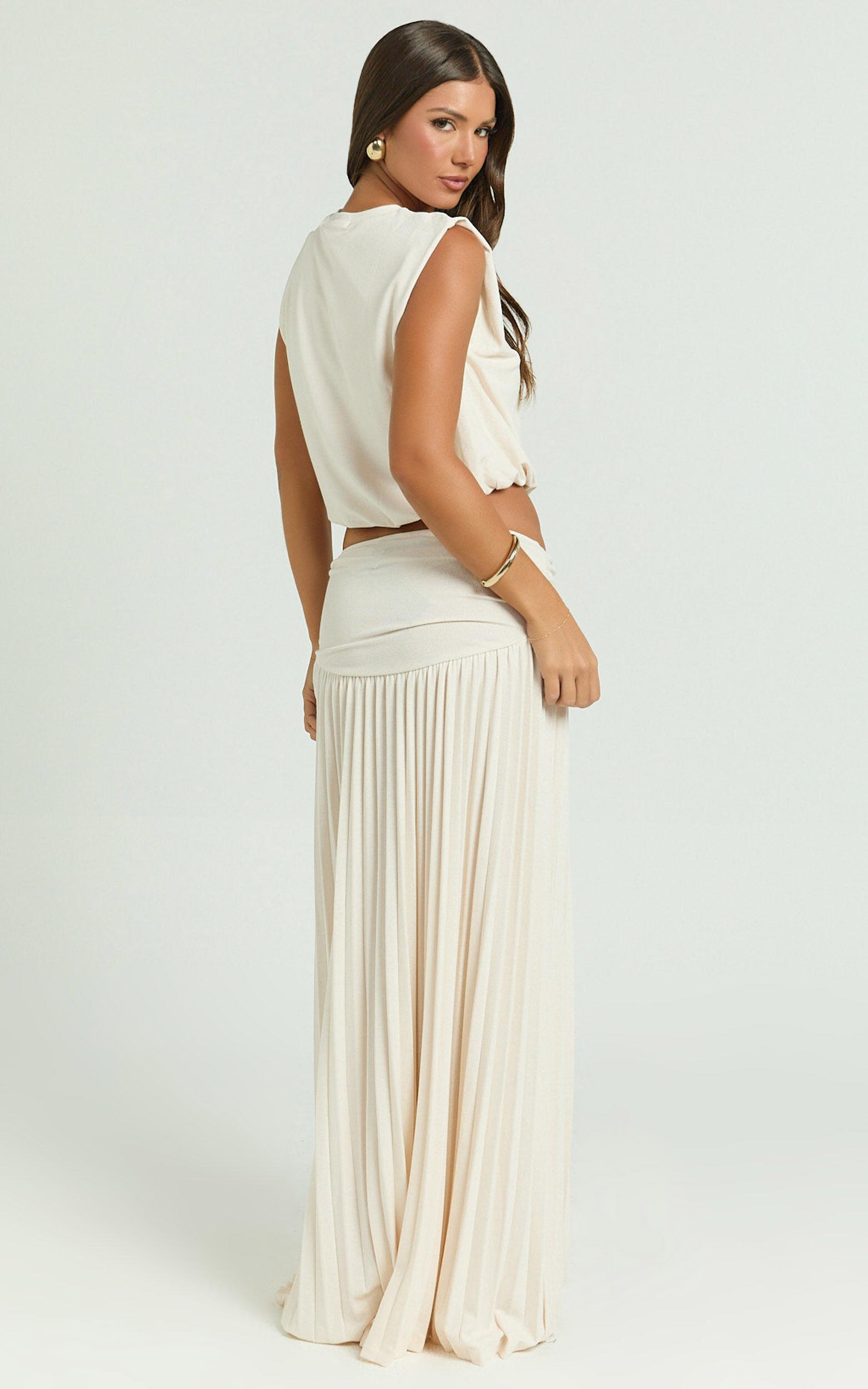 Lioness - Field of Dreams Maxi Skirt in Ivory Product Image