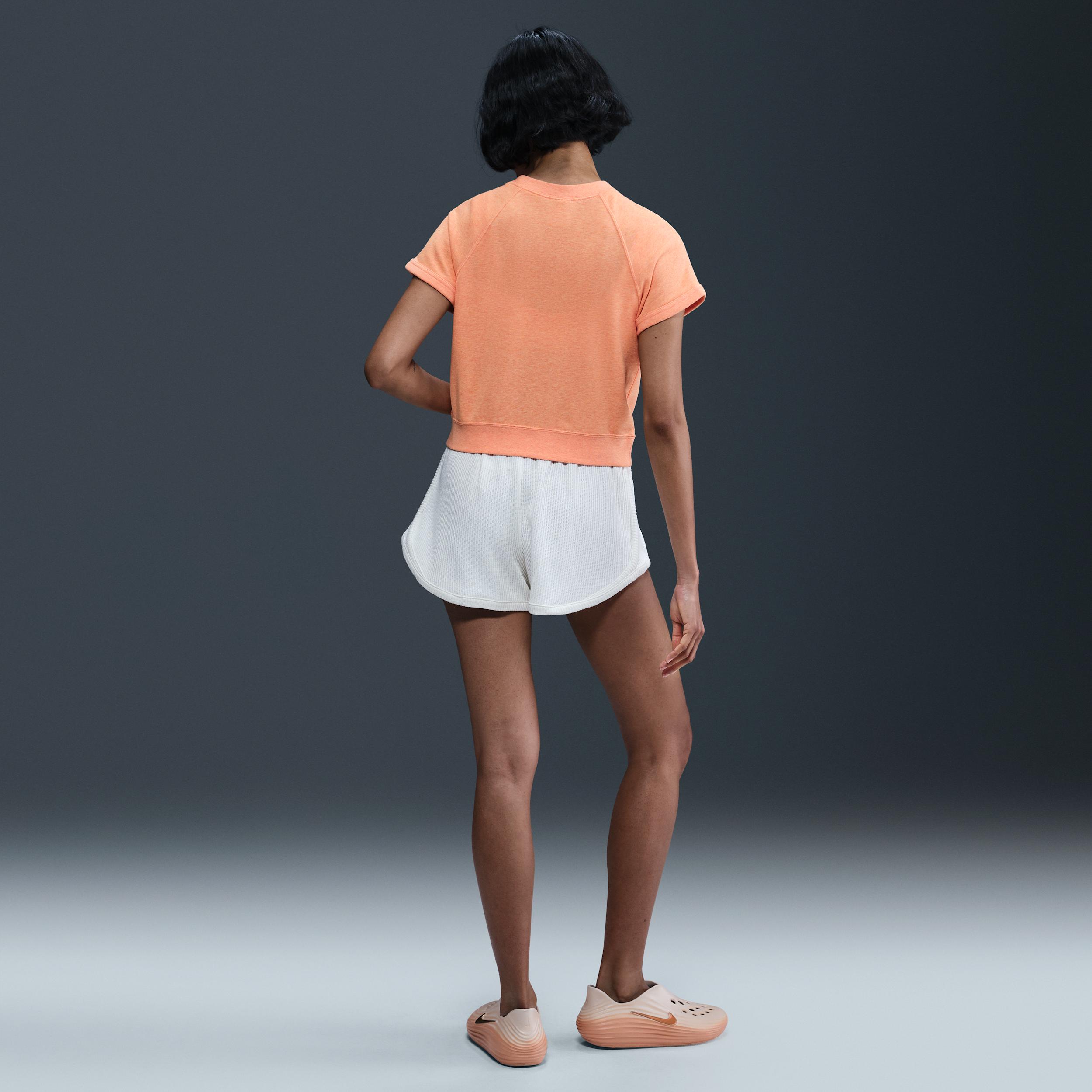 Nike Sportswear Chill Terry Women's Short-Sleeve French Terry Top Product Image