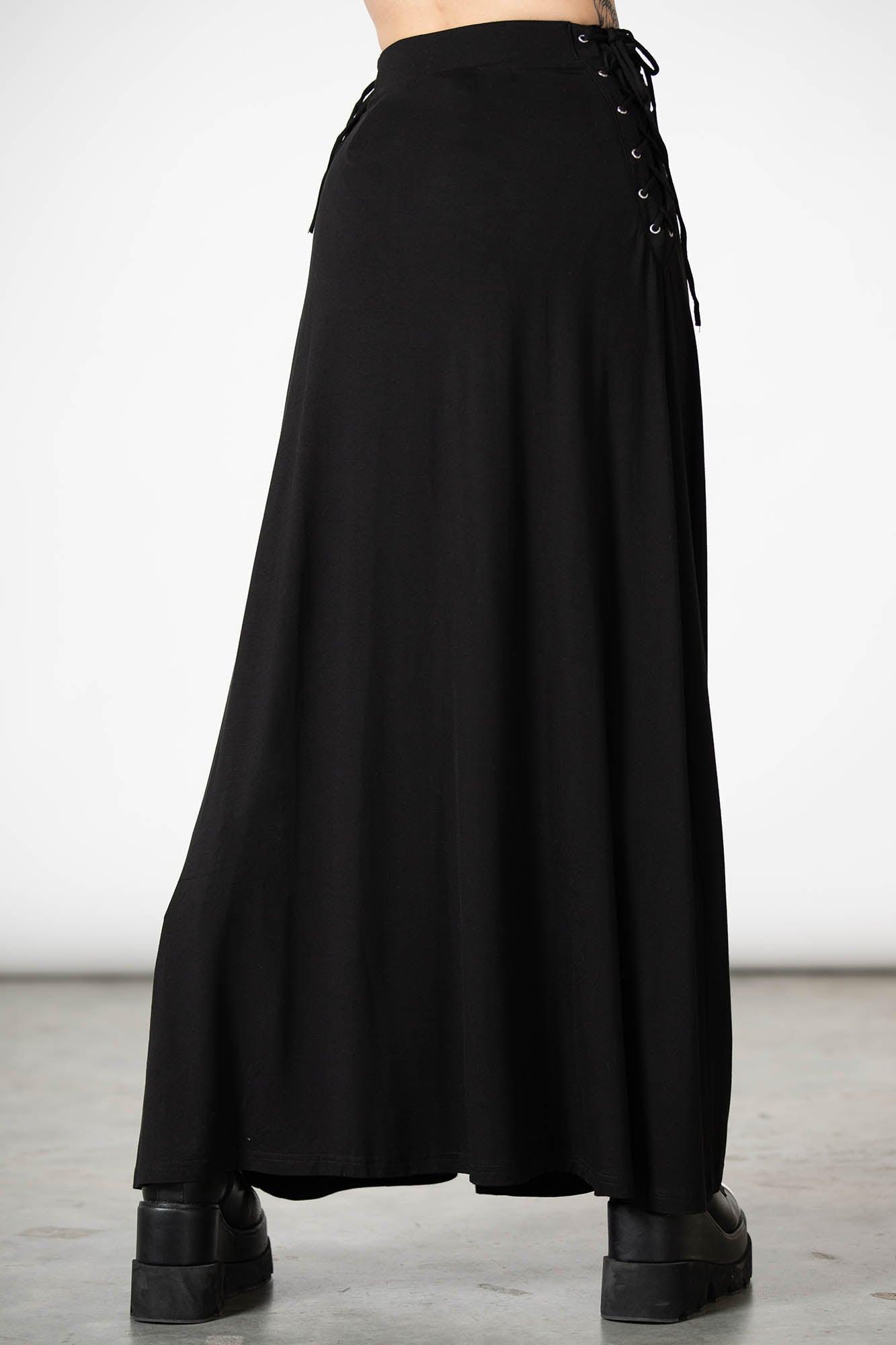 Hellverina Split Maxi Skirt Female Product Image