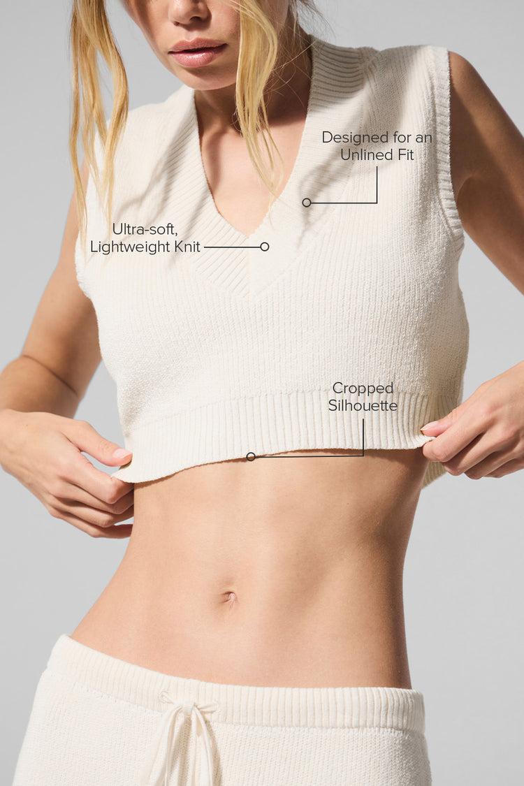 Supernatural Sweater Tank - Ivory Female Product Image